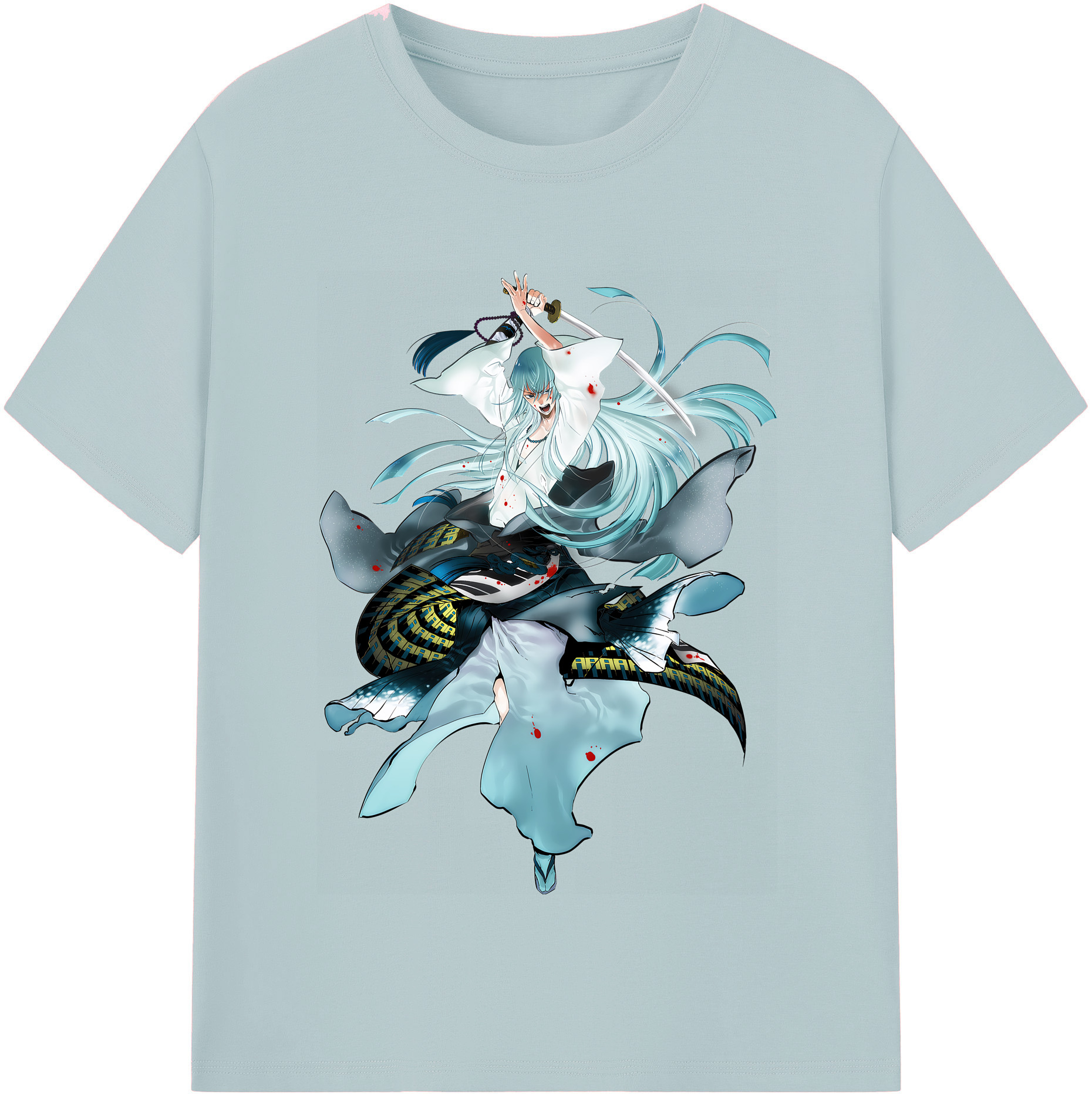 （画像用） 刀剣乱舞 Touken Ranbu 綿100％半袖Tシャツ（フロントプリント）